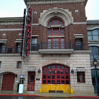 整理券配布場所となるバックドラフト