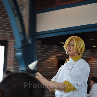 コック姿のサンジ／サンジの海賊レストラン（USJ)