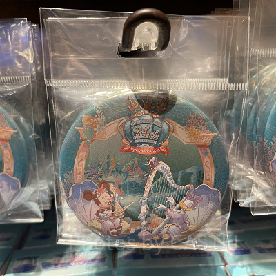 カンバッジ(ディズニーシー24周年グッズ)