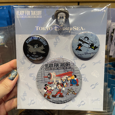 カンバッジセット(ドリームス・テイク・フライトグッズ)