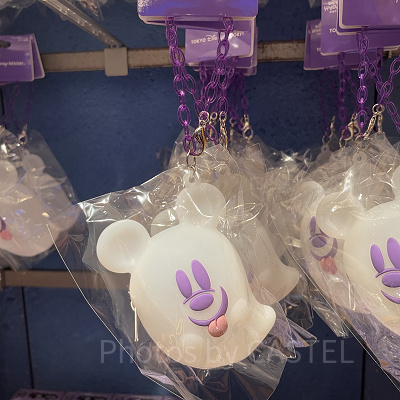 バッグチャームシリコンケース付(ディズニーハロウィングッズ2025)