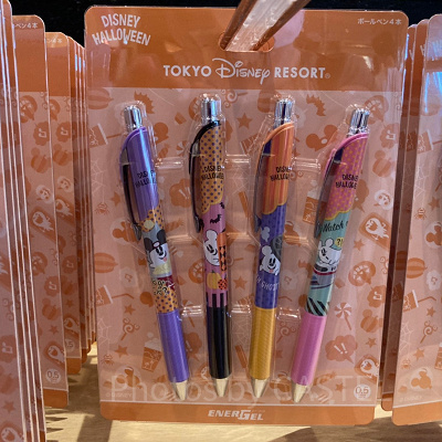 東京ディズニーリゾート ボールペン 4本セット　エナージェル 公式】ボールペン〈エナージェル〉セット｜おすすめグッズ