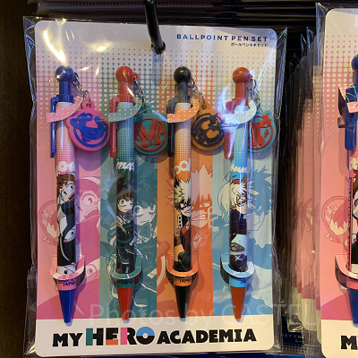 ボールペンセット（USJ×ヒロアカグッズ）