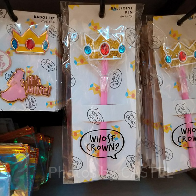 ピーチ姫のクラウンつきボールペン
