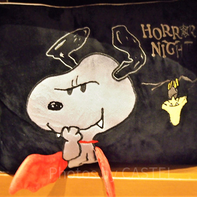 コウモリスヌーピークッション