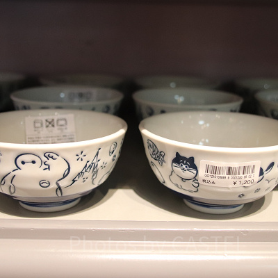 ベイマックスとモチの茶碗