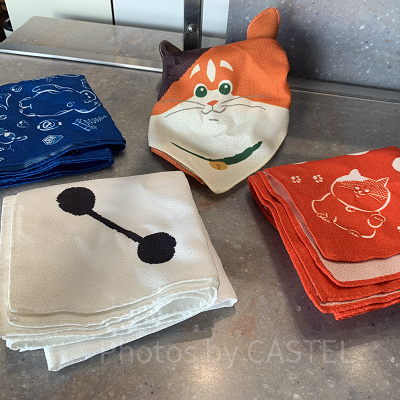 ディズニーガチャガチャ：ベイマックスのガチャガチャ（風呂敷）