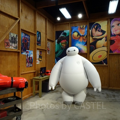 ベイマックス。彼をやるときは白い服が必須になりそうですね。