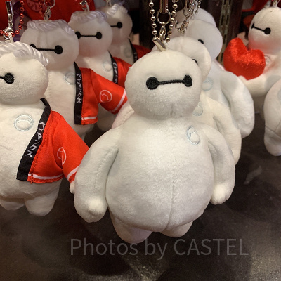 ベイマックスのぬいぐるみストラップ