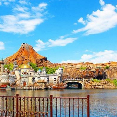 綺麗なディズニーシーの景色