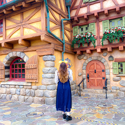 美女と野獣エリアフォトスポット