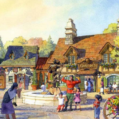 美女と野獣エリア（仮称）街並み②（プレスリリースより引用）