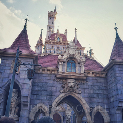 美女と野獣の城の入り口