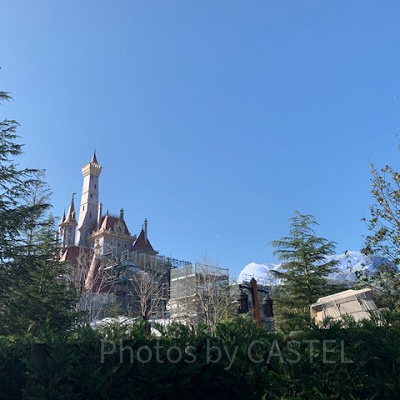 美女と野獣の新アトラクション「美女と野獣“魔法のものがたり”」