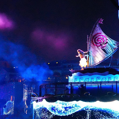 ビリーヴ：モアナのシーン