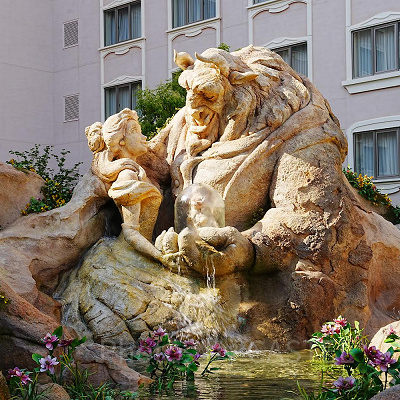 ベルと野獣のロックワーク