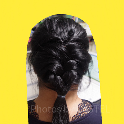 くるりんぱの下は、フィッシュボーン