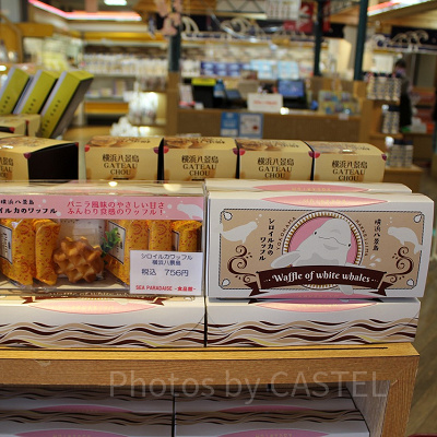 シロイルカのワッフル