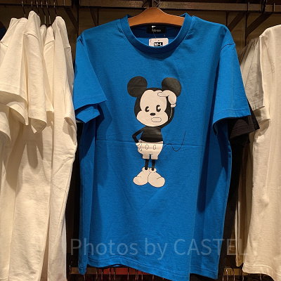 ビッグシルエットTシャツ（ブルー）