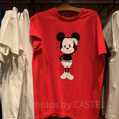 ビッグシルエットTシャツ（レッド）