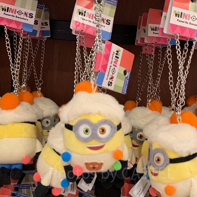 ボブのマスコットキーチェーン（USJクリスマスグッズ2023）