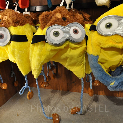 ボブ＆ティムの紐つきキャラクターハット