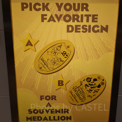 ボン・ヴォヤージュのスーベニアメダル