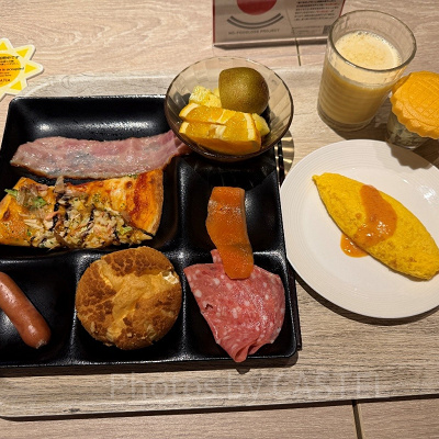 ユニバーサルポートヴィータの朝食バイキング