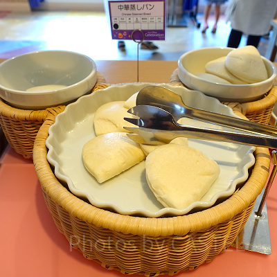 朝食メニュー：中華蒸しパン