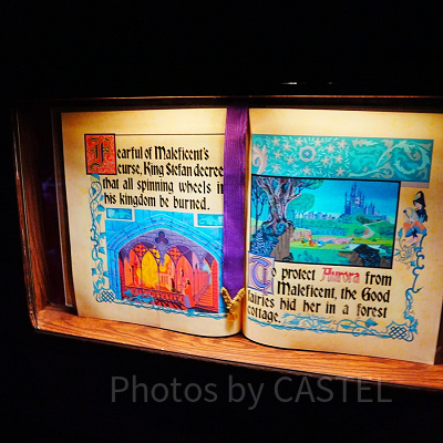 カリフォルニアアナハイムディズニーのアトラクション：眠れる森の美女の城ウォークスルー