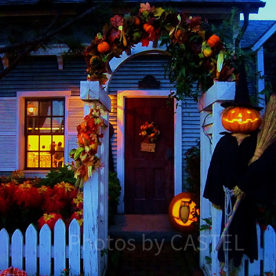 ハロウィン時期のケープコッド