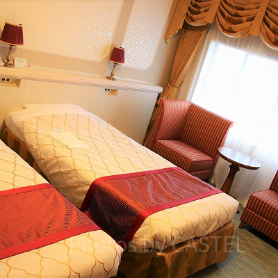 2～4名様向けの「キャッスルルーム」のお部屋