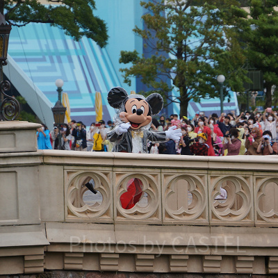 東京ディズニーランドのキャラクターグリーティング