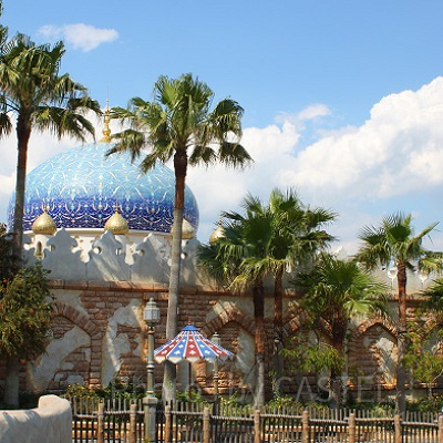 宮殿にいるキャラクター