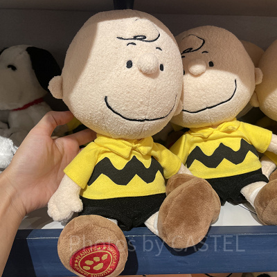 チャーリーブラウンのぬいぐるみ