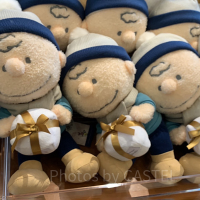 チャーリーブラウンぬいぐるみ（USJクリスマスグッズ2023）