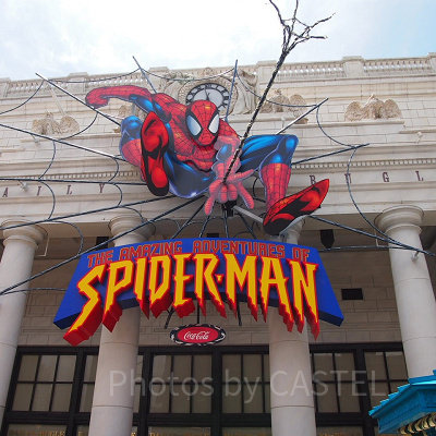 USJでスパイダーマングッズをチェック!