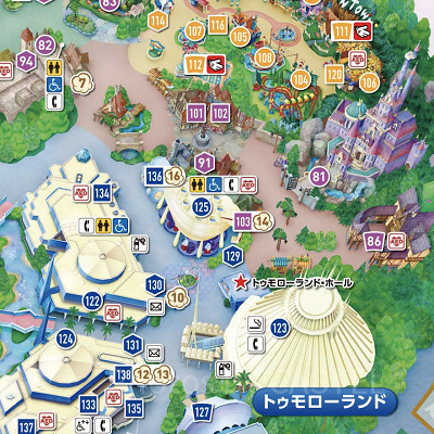 マップは公式アプリから確認！
