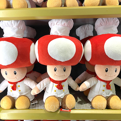 USJ - 新品タグ付き ユニバ マリオ キノピオカフェ ぬいぐるみクッション USJ - 新品タグ付き ユニバ マリオ キノピオカフェ ぬいぐるみ