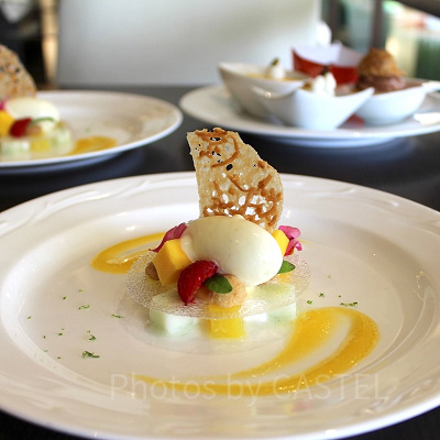 シェフ特製ワンプレートデザート（６月のアップグレード版）