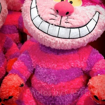 チェシャ猫のぬいぐるみ