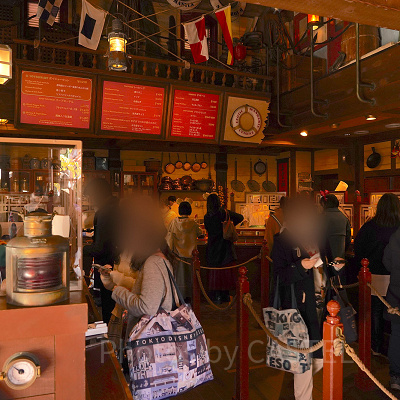 チャイナボイジャーの注文カウンター