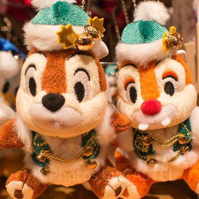 チップとデールぬいぐるみバッジセット