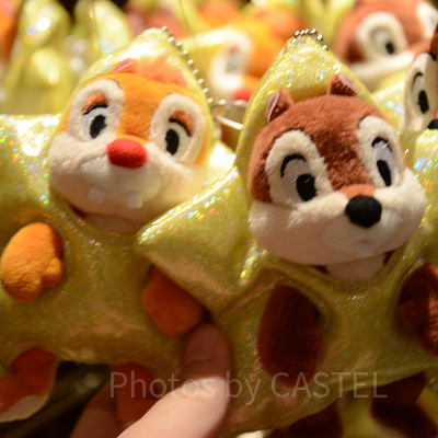 チップとデールぬいぐるみバッジセット