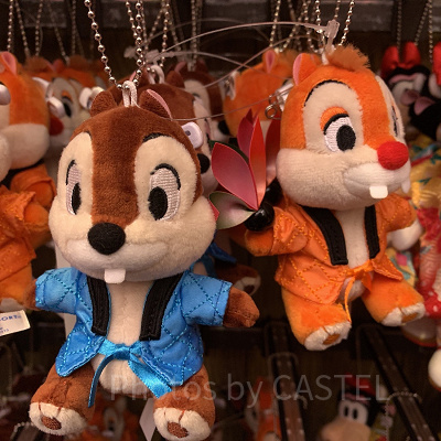 チップとデールぬいぐるみバッジセット