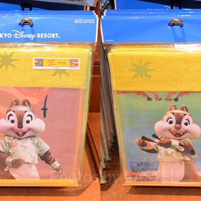 チップ&デールのロングタオル