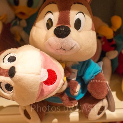 チップ＆パペットぬいぐるみ