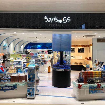那覇空港の美ら海水族館アンテナショップうみちゅらら