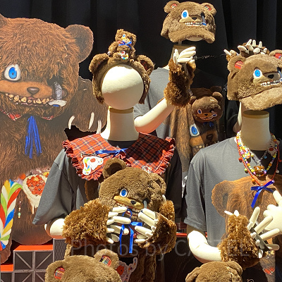 シネマ4-Dストアのハミクマグッズサンプル