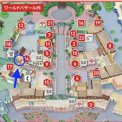 クラブ33の場所